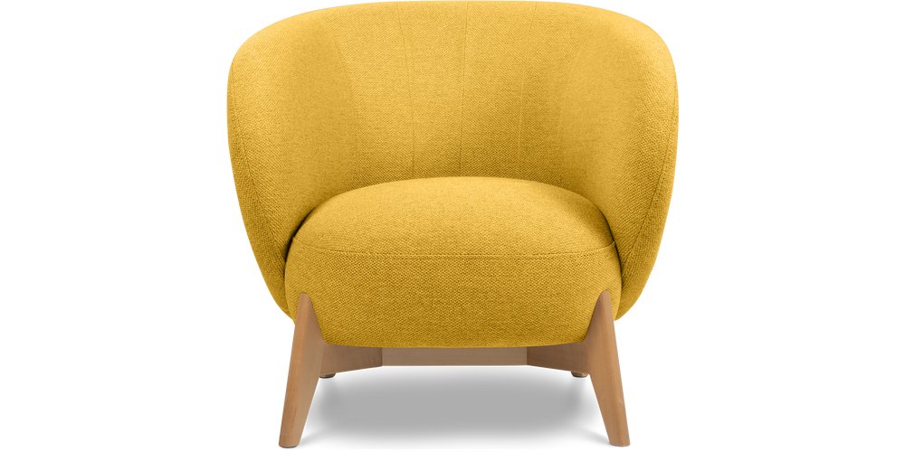 Кресло Тилар Textile Yellow